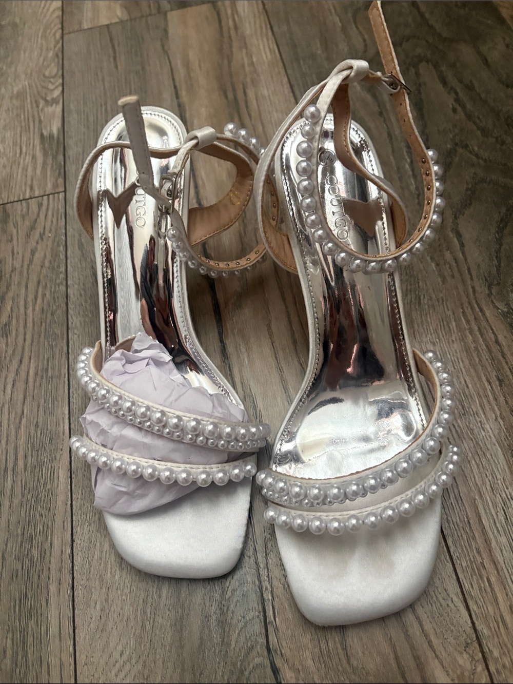 Pearl heels